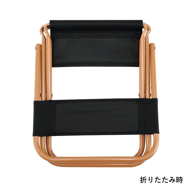 レジャーアンドライフ・フォールディングコンパクトチェア（SNS-0601200）折りたたみ時
