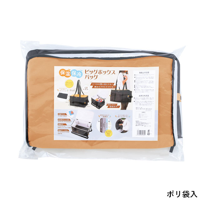 レジャーアンドライフ・保冷温ビッグボックスバッグ（SNS-0601204）ポリ袋入