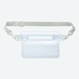 フロストクリア・２WAY防滴ショルダーバッグ