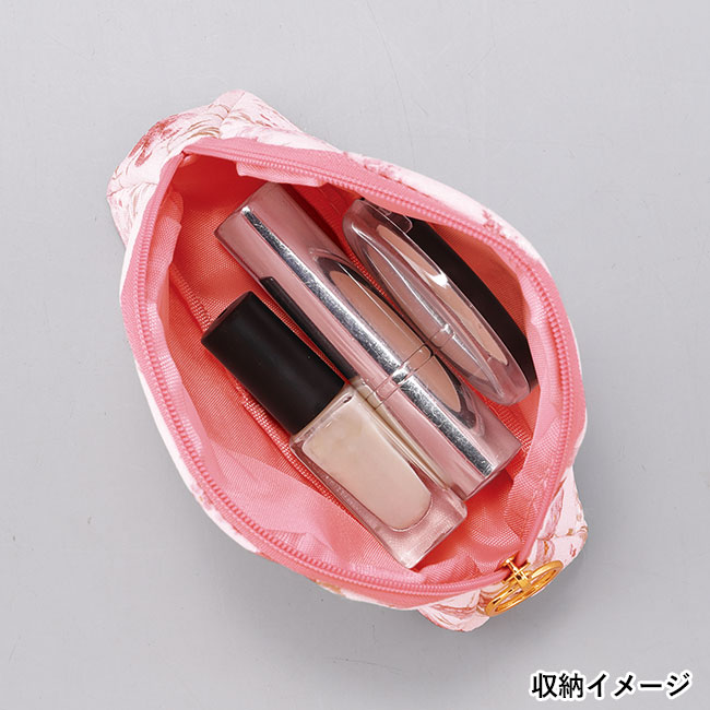 アマビリス ジャガードシフォンポーチ（SNS-0601218）収納イメージ