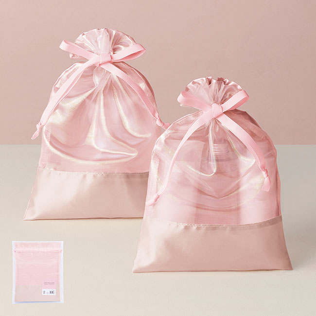 ルルクレール・サテンオーロラギフト巾着（SNS-0601224）