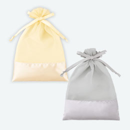 ルルクレール・サテンオーガンジーギフト巾着