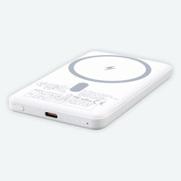 マグネット式ワイヤレスバッテリー5000（マグネットリング付き）