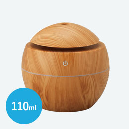 ウッド調ラウンド加湿器