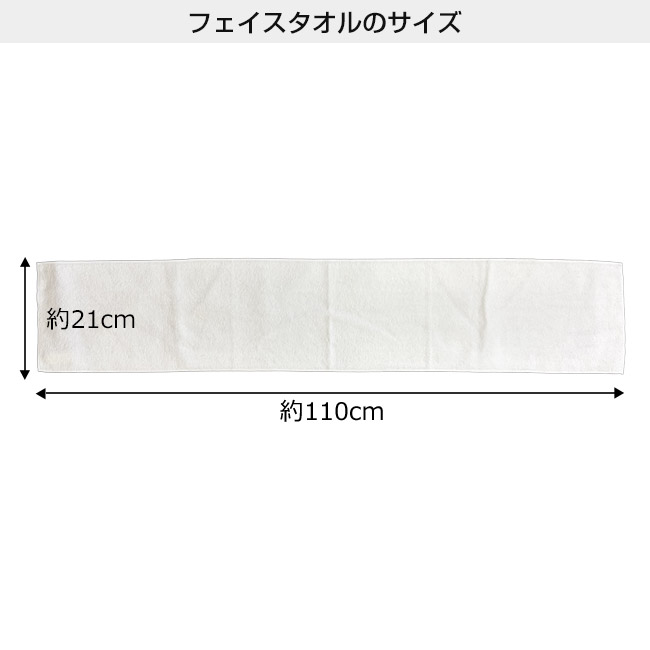 ベーシックマフラータオル　マイクロファイバー（SNS-3200003）本体サイズ
