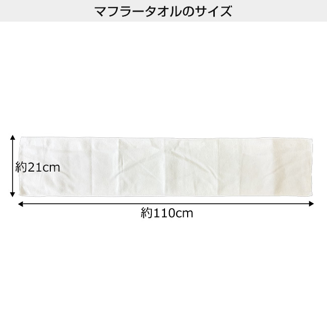 ライトタッチマフラータオル　マイクロファイバー（SNS-3200013）本体サイズ