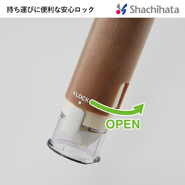 キャップレス9 バイオマスプラスチック/シヤチハタ（XL-CLNBP）持ち運びに便利な安心ロック