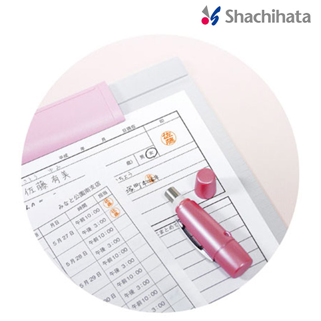 ペアネーム/シヤチハタ（XL-W）使用イメージ