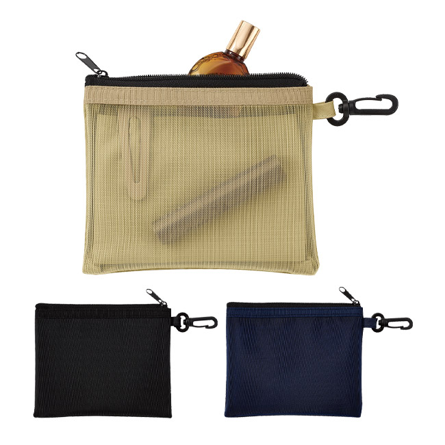 セパレートメッシュポーチ minimum（カラビナ付）（SNS-0900087）