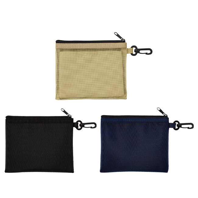 セパレートメッシュポーチ minimum（カラビナ付）（SNS-0900087）カラーバリエーション