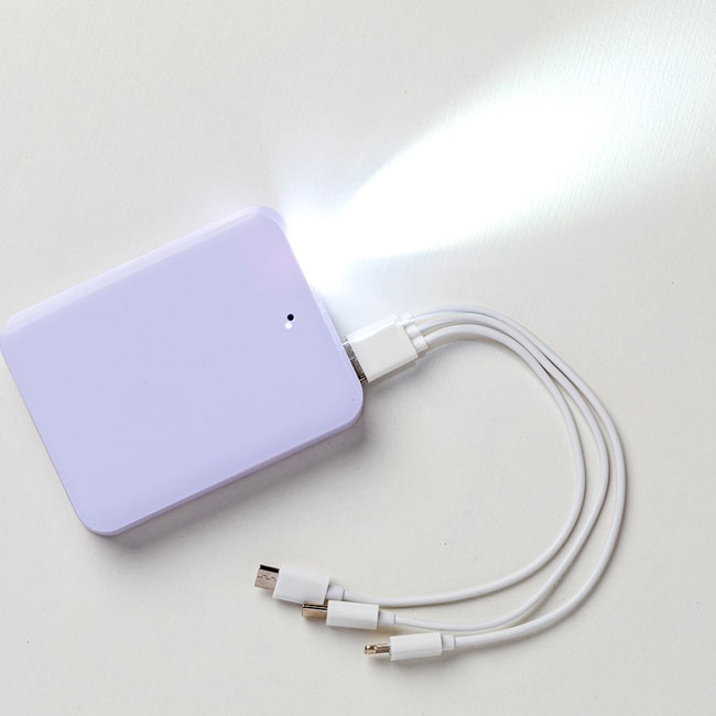 ライトde充電器【在庫限り商品】（SNS-2600005）ライト使用イメージ