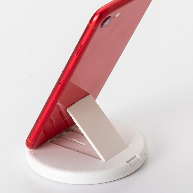 スマホスタンド付マルチケーブルセット (SNS-2600013)スマホスタンド縦向き