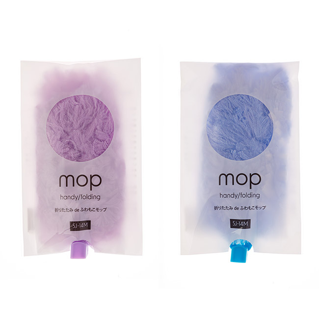 折りたたみｄｅふわもこモップ（SNS-2600024）パッケージ