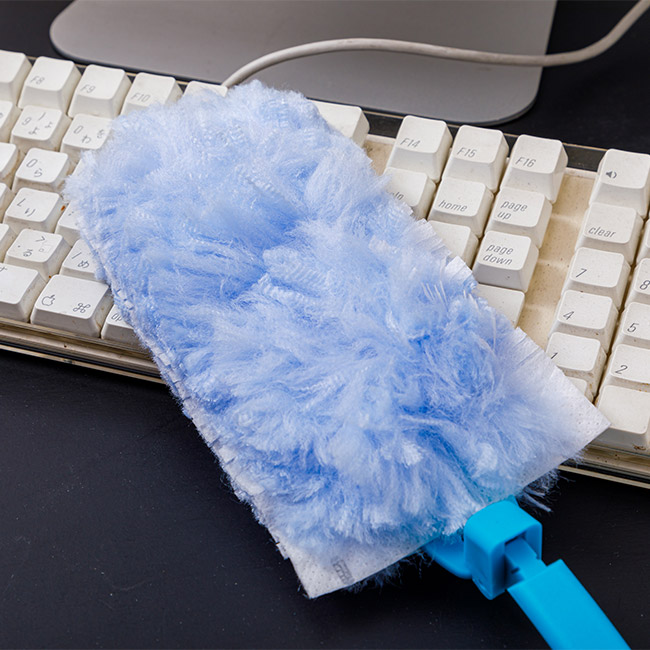 折りたたみｄｅふわもこモップ（SNS-2600024）モップ部分