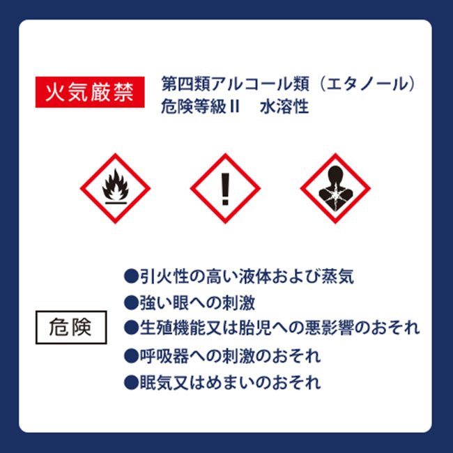 除菌アルコール（高濃度75％）スプレー500ml＋ノズルセット（tLC-0007）火気厳禁