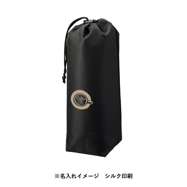 難燃ブランケット(巾着付)【一部カラー在庫なし】（SNS-0300048）名入れイメージ　シルク印刷（巾着）