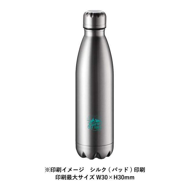 ロケットサーモボトル520ml（SNS-0300062）印刷イメージ　シルク（パッド）印刷