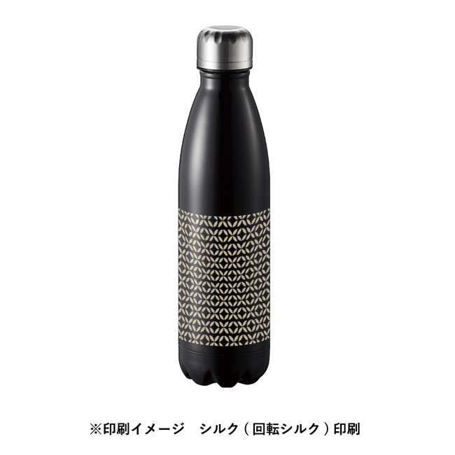 ロケットサーモボトル520ml（SNS-0300062）印刷イメージ　シルク（回転シルク）印刷