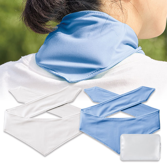 接触冷感スカーフ(保冷剤付)（SNS-0300247）
