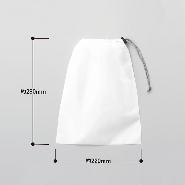 EVA巾着（M）（SNS-0300423）本体サイズ