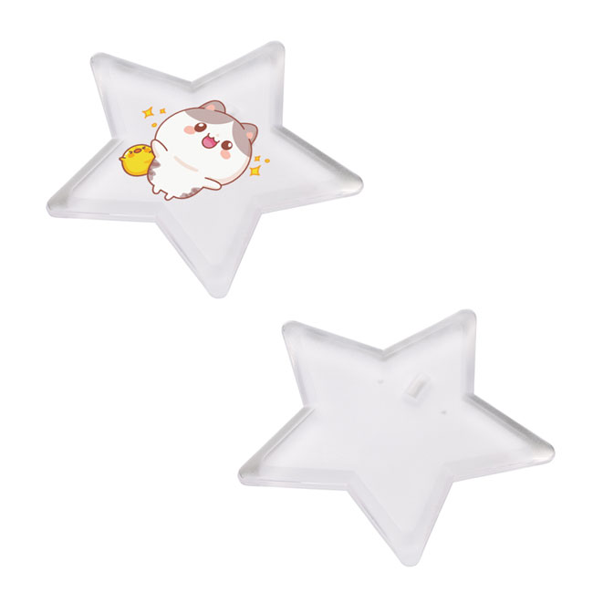 ライティングバッジ 星形