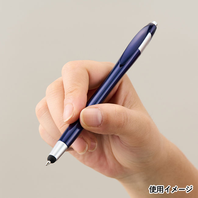 デュアルライトタッチペン(再生ABS)（SNS-0300468）使用イメージ