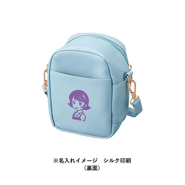 ぬいぐるみポーチ（SNS-0300593）シルク印刷名入れ例