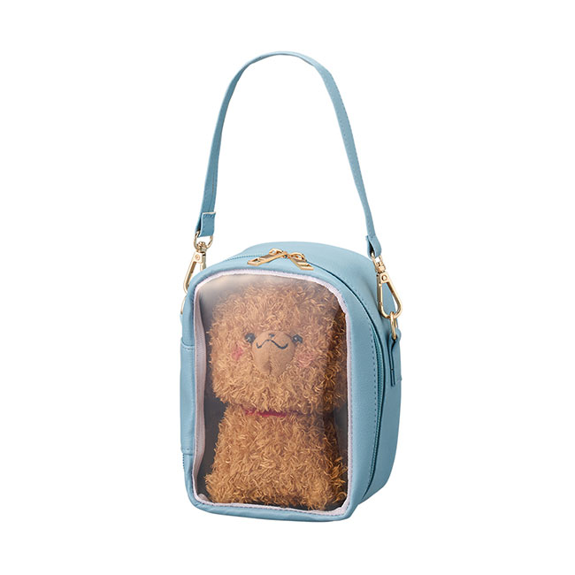 ぬいぐるみポーチ（SNS-0300593）ぬいぐるみ入れた例