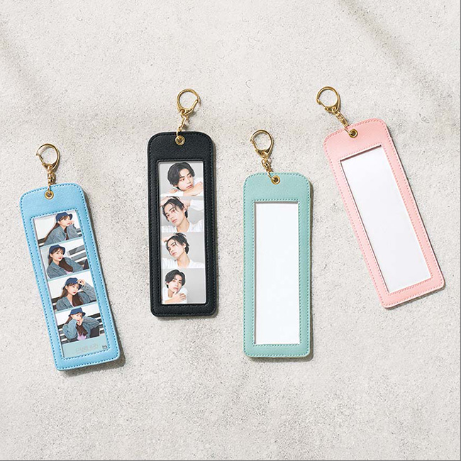 ４カットフォトキーホルダー（SNS-0300595）推し活グッズに