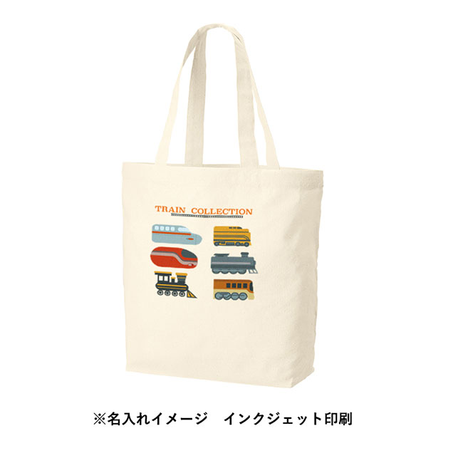 厚手コットンベーシックトート（SM）（SNS-0300600）フルカラー印刷名入れイメージ
