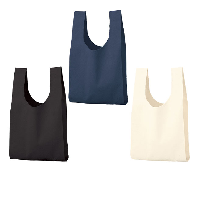 厚手コットンマルシェバッグ（S）（SNS-0300604）ナチュラル本体