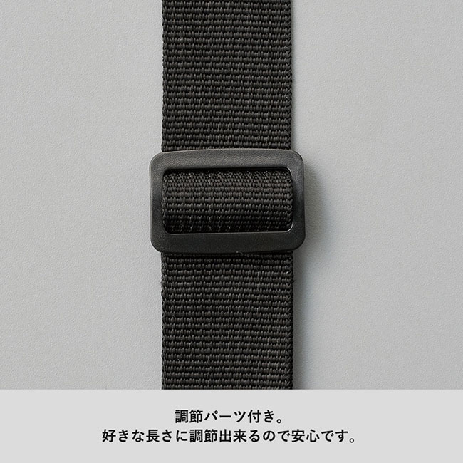 巾着ポリショルダーバッグ（SNS-0300609）調節パーツ付き