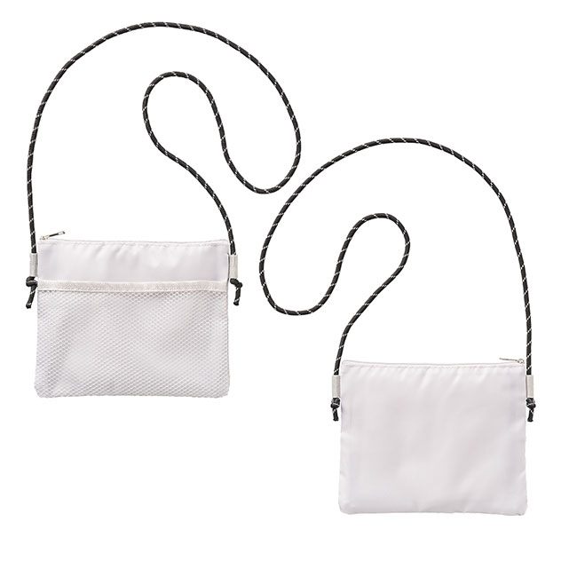 メッシュポケットサコッシュ（SNS-0300616）本体サイズ