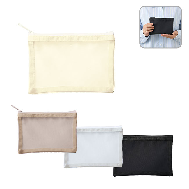 メッシュフラットポリポーチ（S）（SNS-0300626）