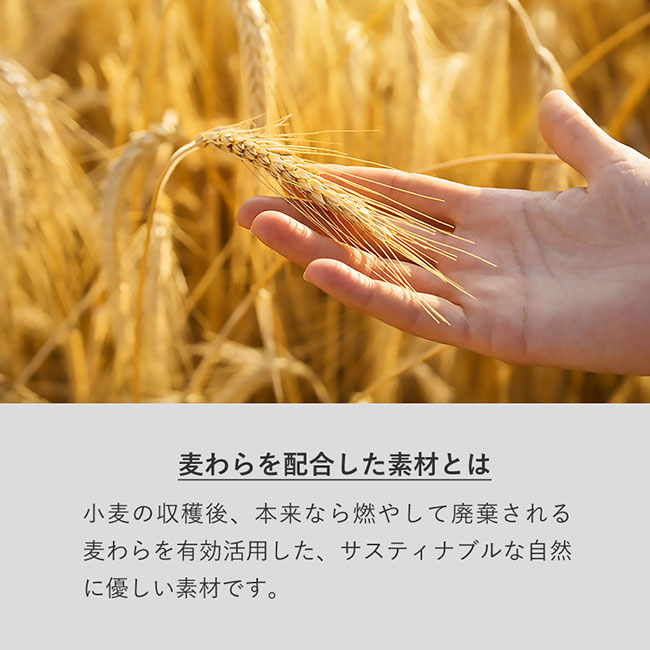 リサイクルA5リングノート(麦わら配合表紙)　（SNS-0300666）メモ使用イメージ