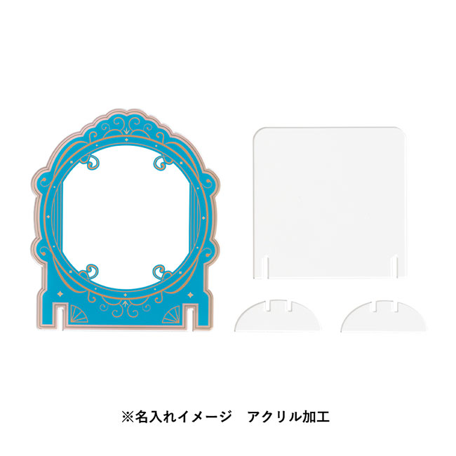 【プリント専用商品】アクリル漫画スタンド　クリア（SNS-0300701）名入れイメージ