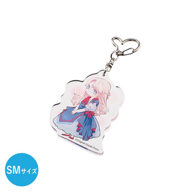 【プリント専用商品】アクリルキーホルダー４７×８８ｍｍ　クリア（SNS-0300702）