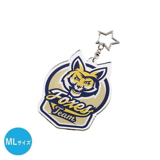 【プリント専用商品】アクリルキーホルダー６７×９８ｍｍ　クリア（SNS-0300703）
