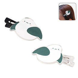 【プリント専用商品】アクリルヘアクリップ　クリア