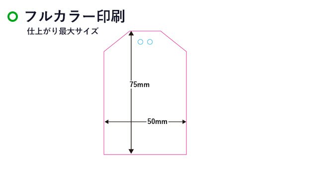 【プリント専用商品】アクリルお守り（Ｍ）５ｍｍ　クリア（SNS-0300711）名入れ画像　フルカラー印刷　W50×H75（mm）