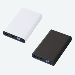 モバイルチャージャー10000　デジタル表示付