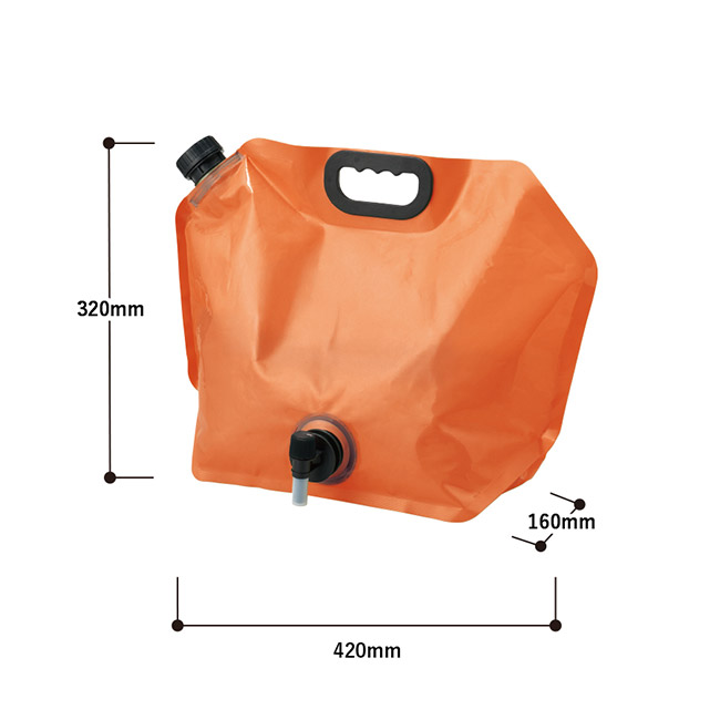 目盛り付ウォータージャグ８Ｌ（SNS-0300815）本体サイズ