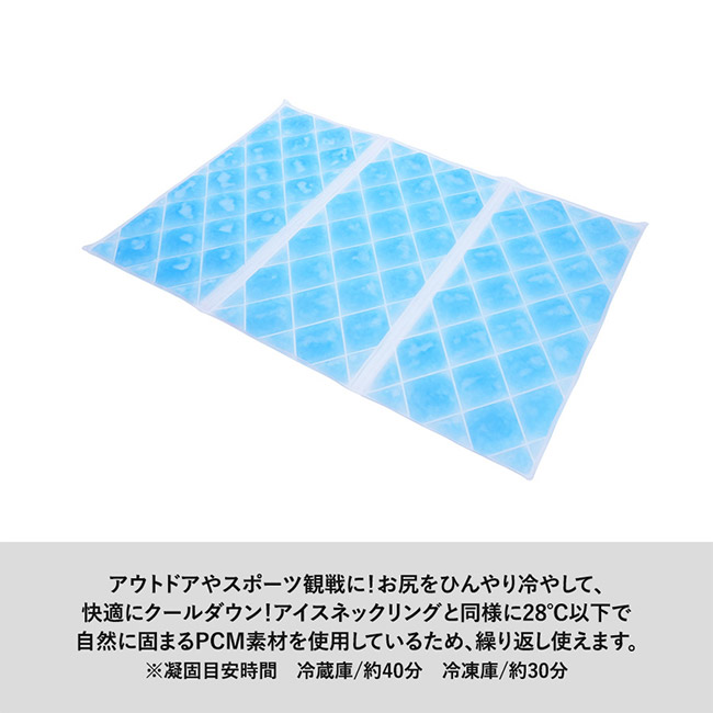 アイス敷きパッド(EVAポーチ付) (SNS-0300820)アウトドアスポーツや観戦に!