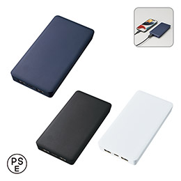 全面印刷できるモバイルチャージャー10000　スクエア