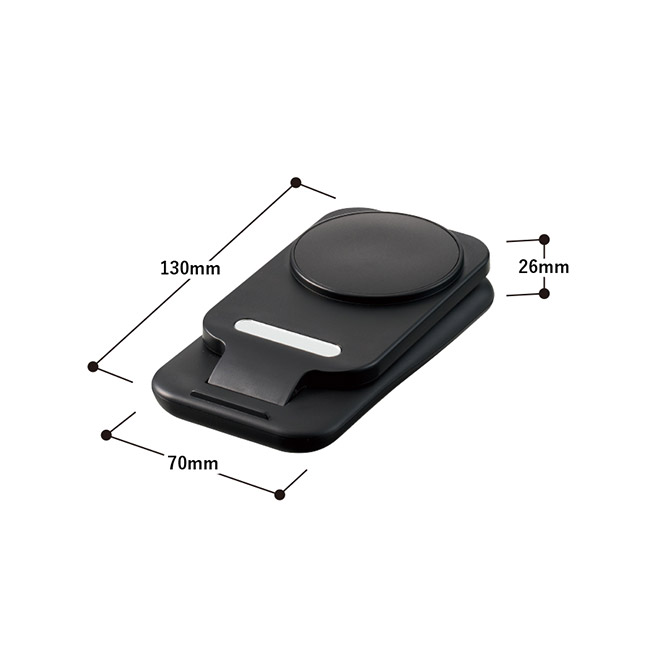 3in1スタンドワイヤレス充電器（SNS-0300843）本体サイズ