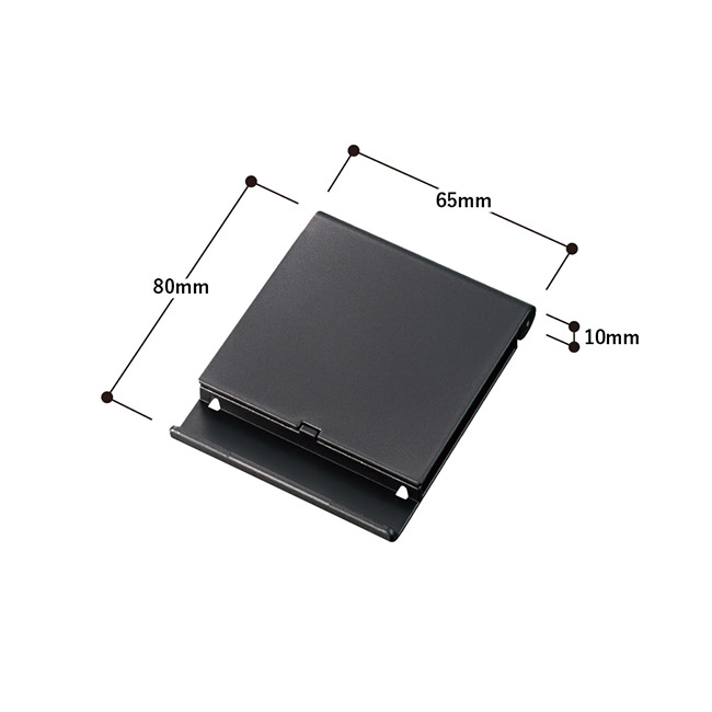 スマホスタンドにもなるPC2WAYクリーナー(SNS-0300853)本体サイズ