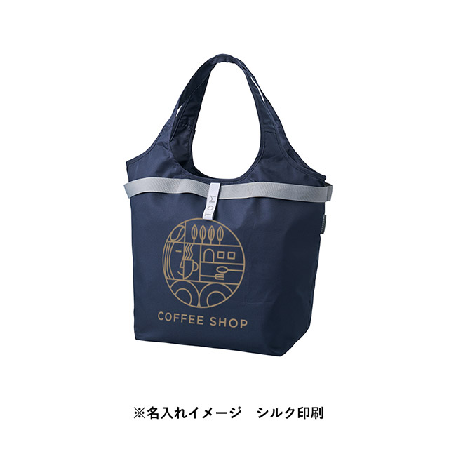 クルリト セルフレジで使いやすいコンパクトクーラーマルシェバッグ(SNS-0300892)シルク印刷イメージ