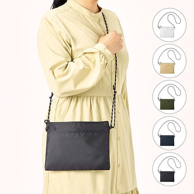 リップストップポケットサコッシュ（SNS-0300895）