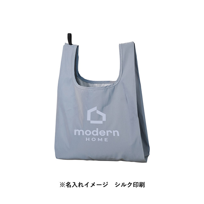 リフレクターマルシェバッグ（M）（SNS-0300899）名入れイメージ　シルク印刷