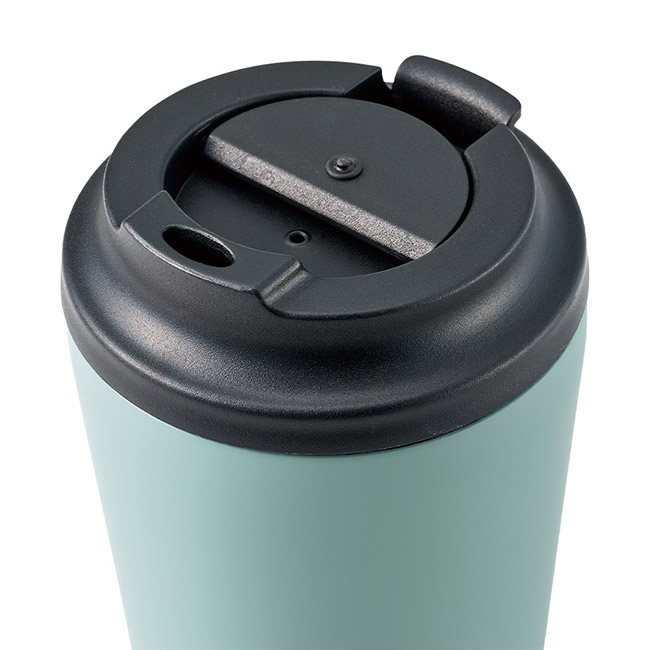 リッド付ステンレスサーモタンブラー３８０ｍｌ（SNS-0300922）口部分